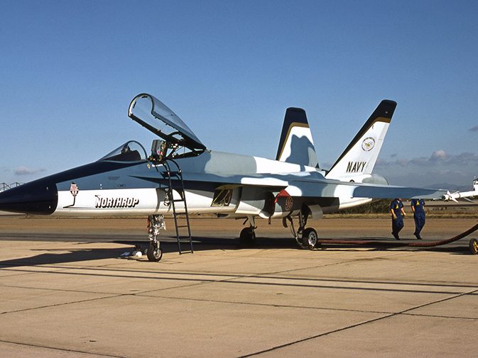 Northrop YF-17 “Cobra” (Prototype #1) – Western Museum of Flight